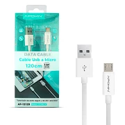 (Pack 12) Data and Charge Cable APOKIN USB 2.0 to micro USB Quick Charge 1.2m