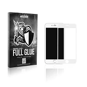 Temped Glass en Glue 5 D Iphone 6 Plus Curve White Screen Protector