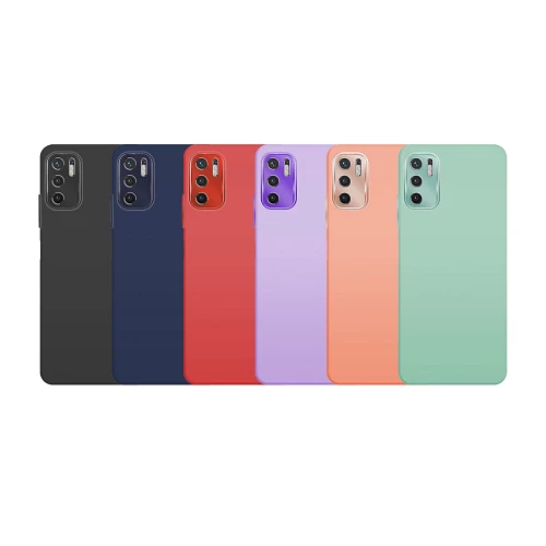 Funda Premium de Silicona para Xiaomi Redmi Note 10 Pro Borde Camara Aluminio 6 Color