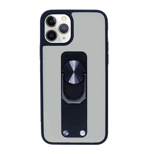 Gel Bracket iPhone 12 Pro Magnet Case with Ring Holder 4-Colors