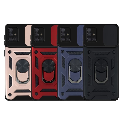 Case with Ring and Sliding Camera Samsung Galaxy A51 5G with Magnet