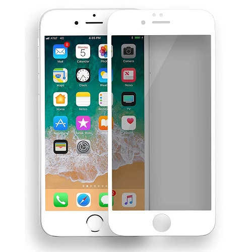 Cristal templado Full Glue iPhone 6 Plus Protector de Pantalla Blanco