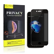 Cristal templado Privacidad iPhone 7 Plus / 8 Plus Protector de Pantalla 5D Curvo