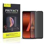 Cristal temperado Privacidade Samsung Galaxy A70 Screen Protector 5D Curved