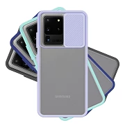 Gel Samsung Galaxy S20 Ultra com tampa deslizante