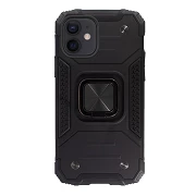 Funda Antigolpe Armor-Case iPhone 12 6.1" con Imán y Soporte de Anilla 360º