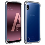 Funda Antigolpe Samsung Galaxy A10 Gel Transparente con esquinas Reforzadas
