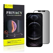 Cristal templado Privacidad iPhone 12 / 12 Pro 6.1" Protector de Pantalla 5D Curvo