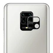 Protector Cámara Trasera para Xiaomi Redmi Note 9s Cristal Templado - Negro