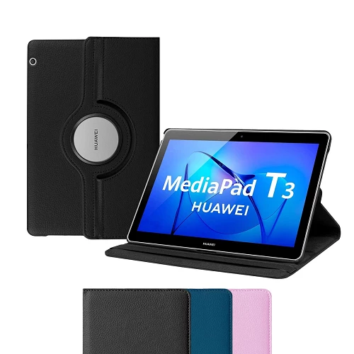 Funda Tablet Rotativa Huawei T3 10.1" 3 Colores