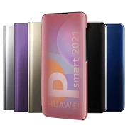 Funda Flip con Stand Huawei P Smart 2021 Clear View - 5 Colores