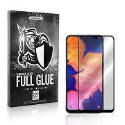 Cristal templado Full Glue 5D Samsung Galaxy A20E Protector de Pantalla Curvo Negro