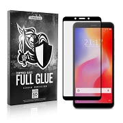 Cristal templado Full Glue 5D Xiaomi Redmi 6 / 6A Protector de Pantalla Curvo Negro