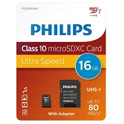 Tarjeta microSD Philips 16gb Class10