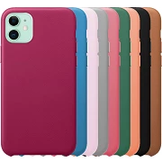 Funda Leather Piel Compatible con IPhone 11 6.1" 9-Colores