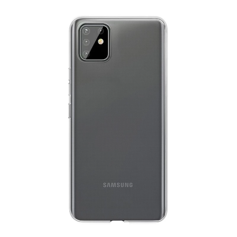 Funda Silicona Samsung Galaxy A81 Transparente 2.0MM Extra Grosor
