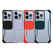 Gel Iphone 13 Mini case with sliding cover
