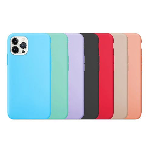 Funda Silicona Suave iPhone 11 Pro Max disponible en varios Colores
