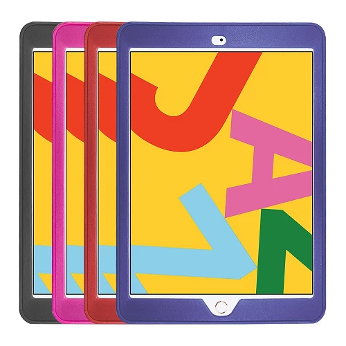 Funda Compatible iPad 10.2" Pulgadas 2 Piezas 360º Protección Total 4 Colores