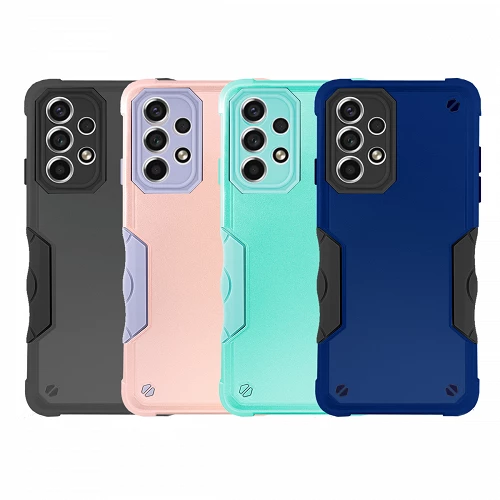 Samsung Galaxy A53 Anti-Shock Case with colored edge - 4 Colors