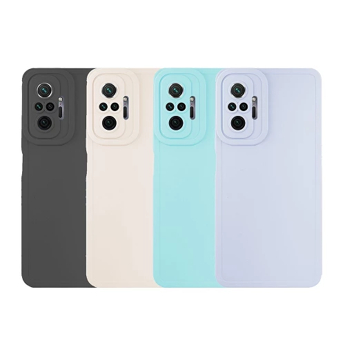 Funda Silicona Xiaomi Note 10 Pro con Cámara 4D - 4 Colores